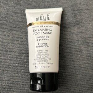 Whish Coconut Milk + Verbena Exfoliating Foot Mask - NWT